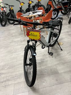 Brand New In Box SIZZLEBK S220 27.5'' Step Thru City Electric Bicycle