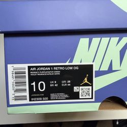 Jordan 1 Low ‘Voodoo’ Size 10 