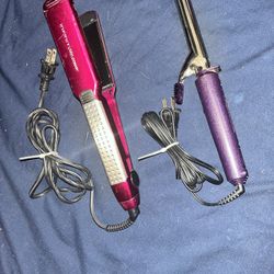 Hair Straightener And Curling Iron Tools