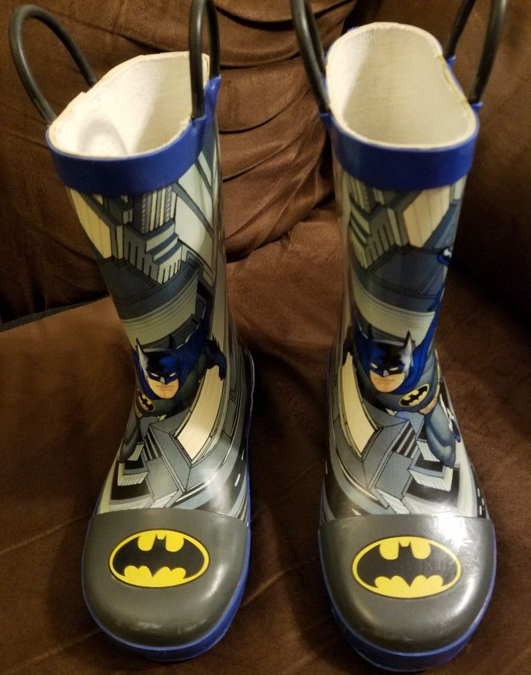 WESTERN CHIEF BRAND BATMAN RAIN BOOTS 