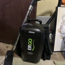 Atrix VACBP10 Ergonomic Backpack Vacuum Cleaner,