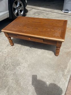 Wood Coffee table used