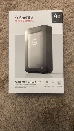 SanDisk G-Drive 4TB ArmorATD