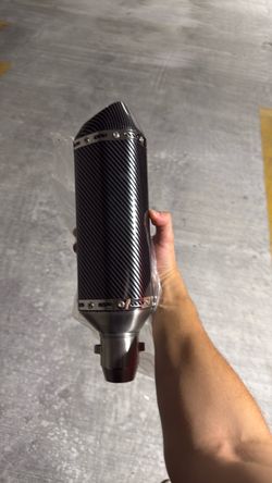 Carbon fiber Motorcycle exhaust