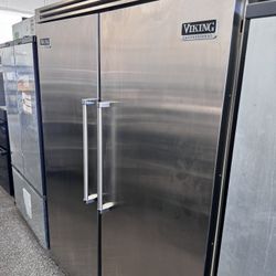 Viking 60”Wide Column Built In Set In Stainless Steel 