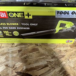 ONE+ 18V 90 MPH 200 CFM Cordless Battery Leaf Blower/Sweeper