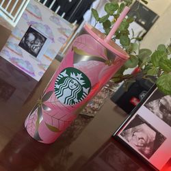 Starbucks Pink 24oz