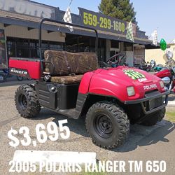 2005 Polaris Ranger TM UTV $3,695