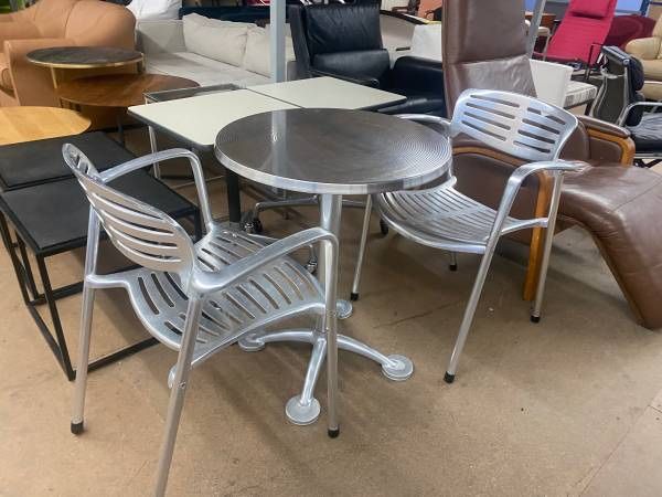 Knoll Amat Jorge Pensi Outdoor Cafe Set 3 PCS