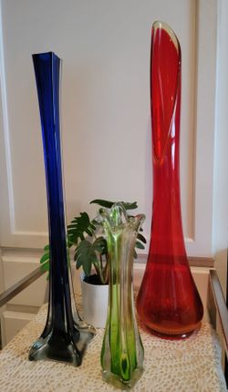 Vintage Glass and Table Vases