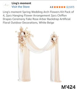 Spring Wedding Arch Flowers Kit – Pack of 4 (M'424)