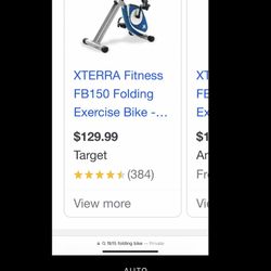 FB150 Folding Exercise Bike