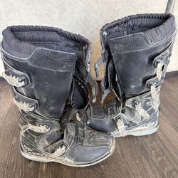 Fox Kid Boy Dirt Bike Boots Size 4