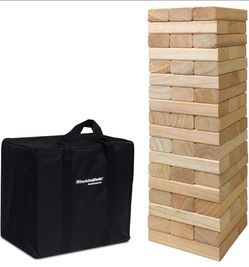 New EasyGo Stack & Tumble Giant Wooden Tower Game