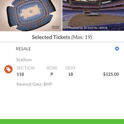 Tucanes De Tijuana  4 Tickets En Esa Row 