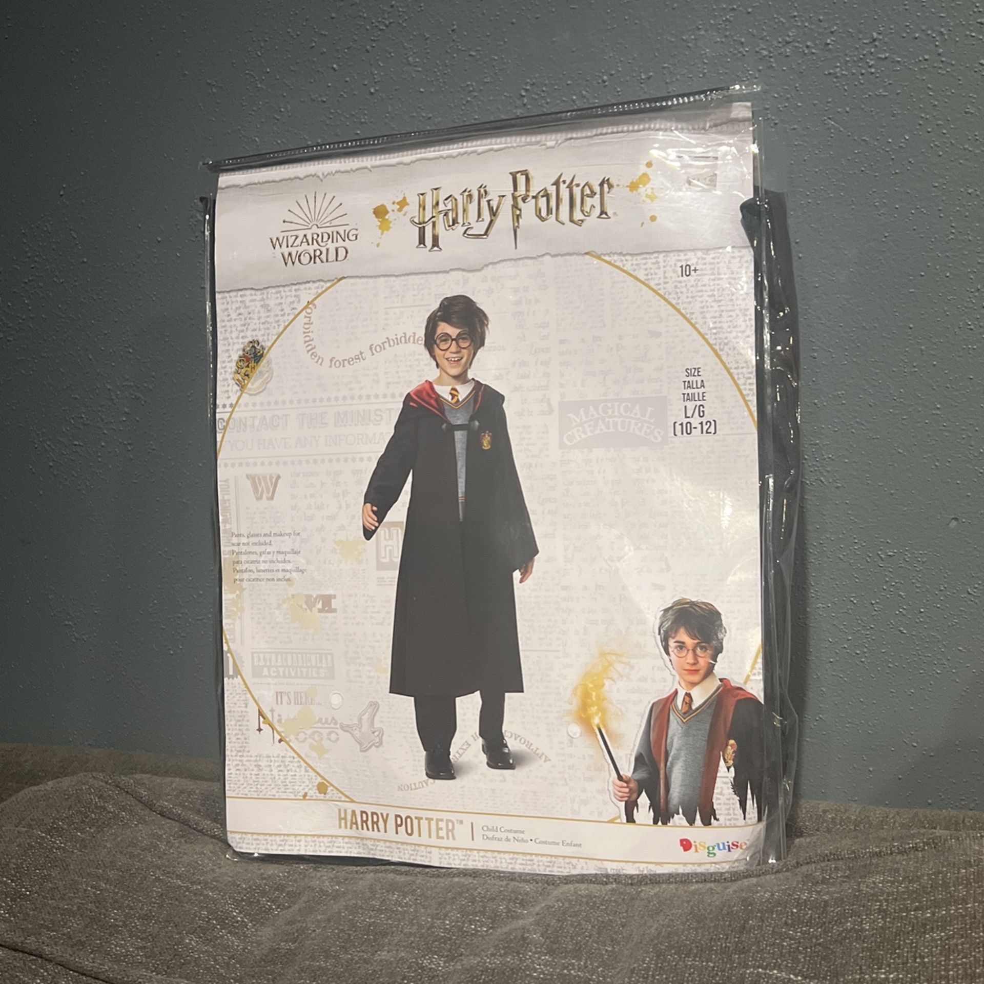 Harry Potter Classic Harry Boys Costume Size Large (10-12)