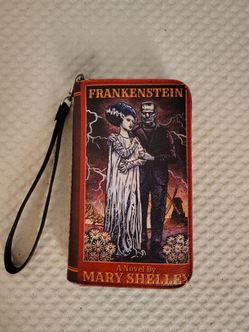 Frankenstein Book Wallet/Wristlet