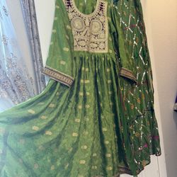 New Afghani Dress Size Large It’s Very Beautiful For Party 2pc For $110