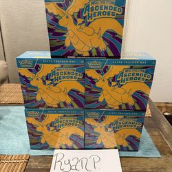 Ascended Heros Elite Trainer Box $120 Each