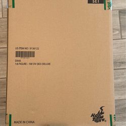 Hot toys, battle damaged Darth Vader, DX 45