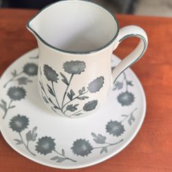 Plate & Pitcher Set Decoration 