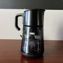 NEW Dreo Baristamaker Milk Brother In All Black