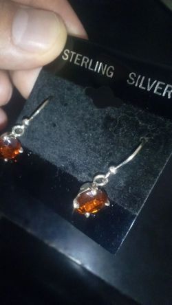 Sterling silver earrings