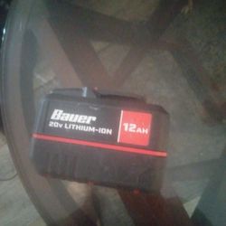 12 Ah Bauer Battery 20v