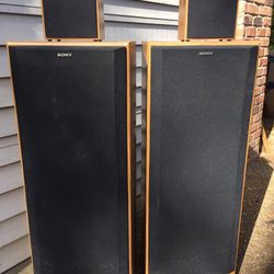 Old Sony Speakers