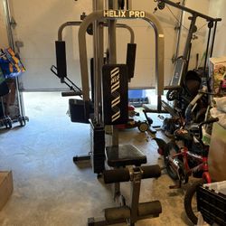 Helix Pro, Chest, Back. Legs, Arms. Full Body Workout Machine. 
