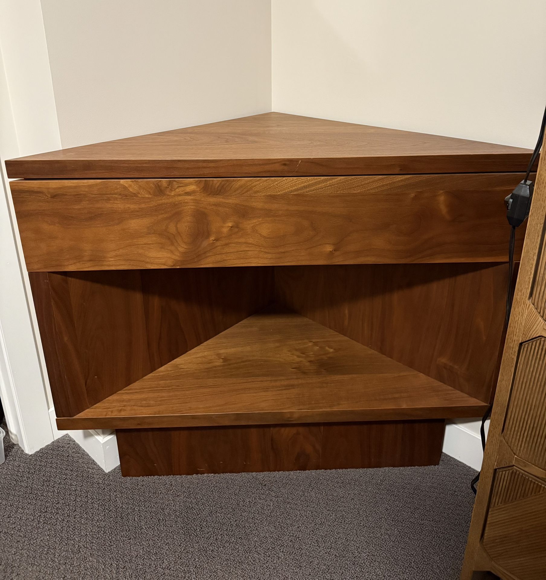 CB2 Home bar Or Corner Decorative Furniture W/drawer