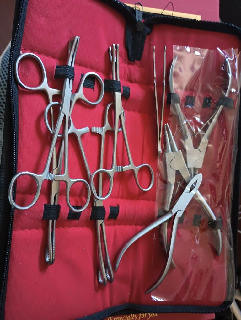 Stainless Steel Piercing Set