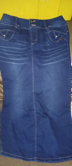 Long Jeans Skirts 