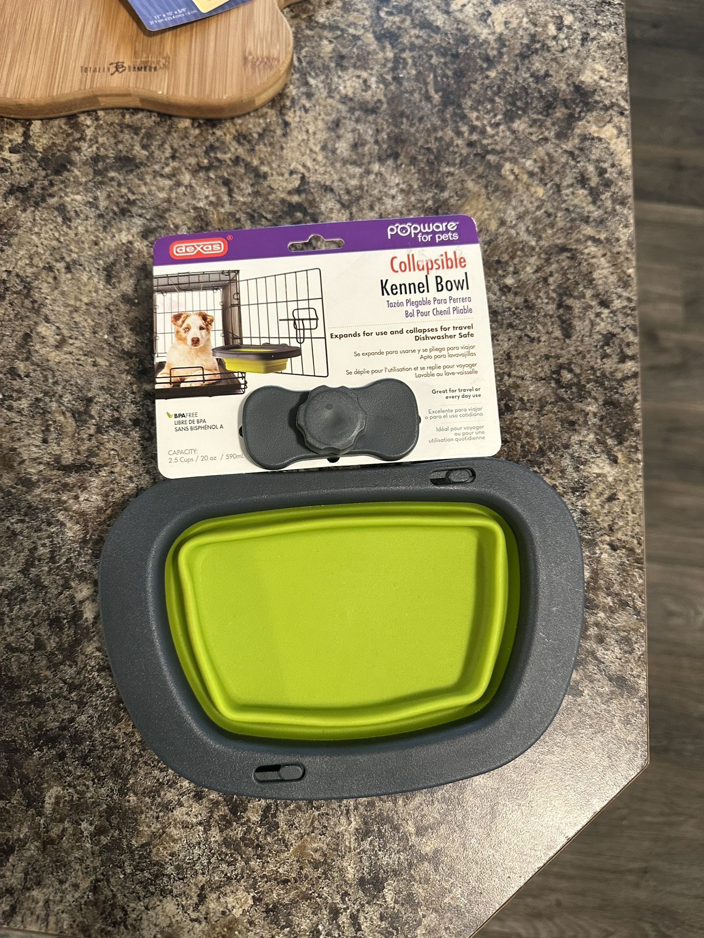 Collapsible Kennel Bowl