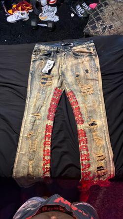 Stack jeans