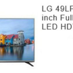 LG  49"  Full HD Smart TV