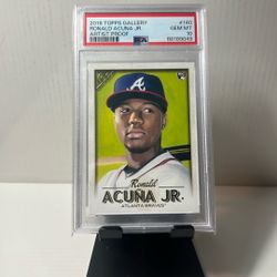 Ronald Acuna Jr Rookie -Baseball Card 