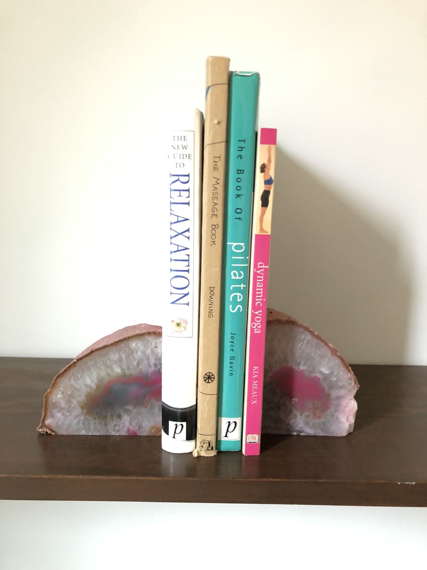 Vintage Geode Bookends