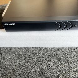 Annke 8 channels security camera recorder, No hard drive