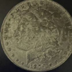 1879 CC  Morgan Silver Dollar