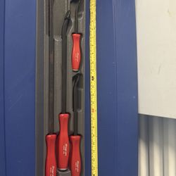 SNAP-ON Tools striking pry bar set(RED)