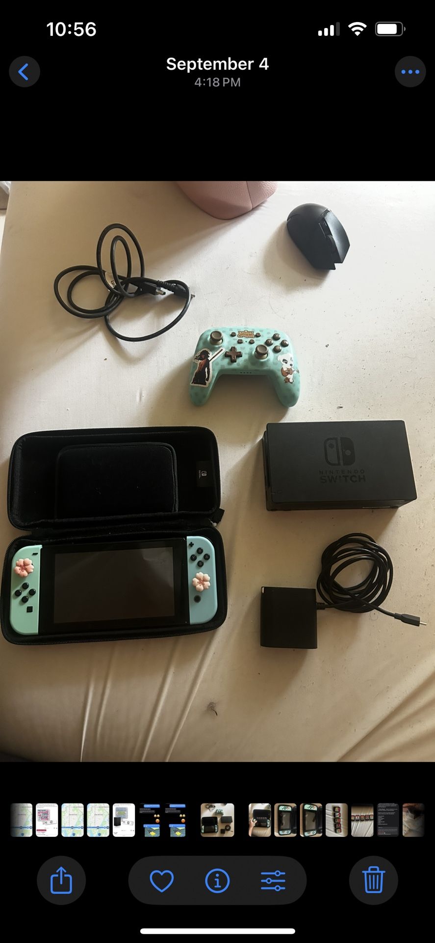 OLED Nintendo Switch with Accessories
