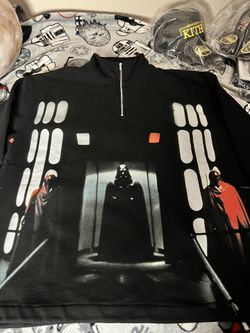 Kith Star Wars Darth Vader Quarter Zip Size Medium for Sale in