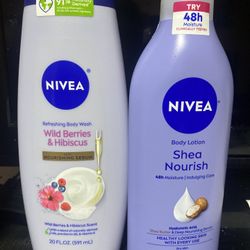 Nivea Lotion & Body Wash Set