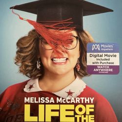 LIFE Of The PARTY (Blu-Ray + DVD-2028) Melissa McCarthy!