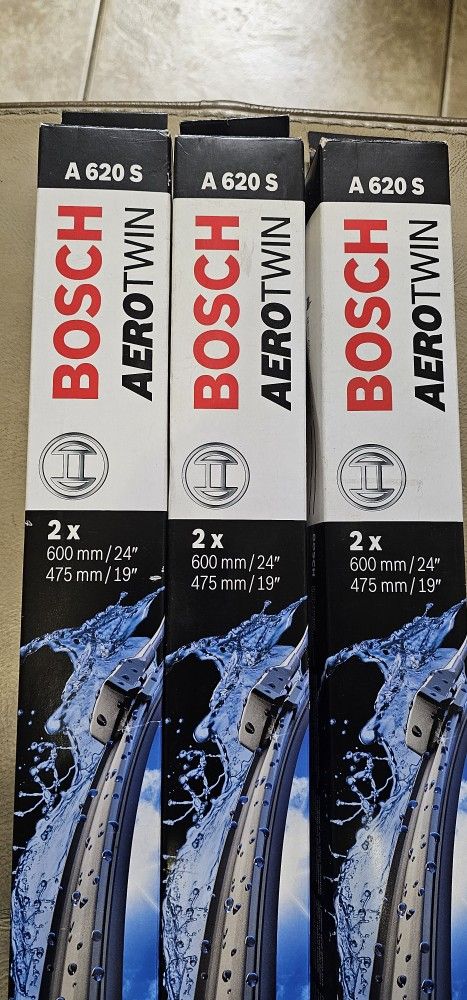 Bosch Dual Wiper Blades Size 24&19