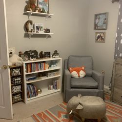 White Bookshelf 