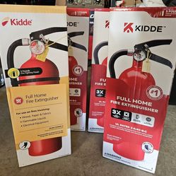 4 New Kidde 5 Lb Fire Extinguishers
