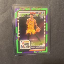 Victor Wembanyama Rookie 2023-24 Haunted Hoops Green Slime #282