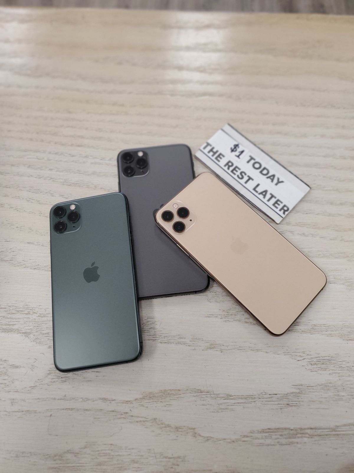 ๐ฅBLACK FRIDAY SALE - Massive Deal โ Apple iPhone 11 Pro Max (Pre-Owned) Now Only $219 or $1 Down! 80% Off + Peace-of-Mind Warranty